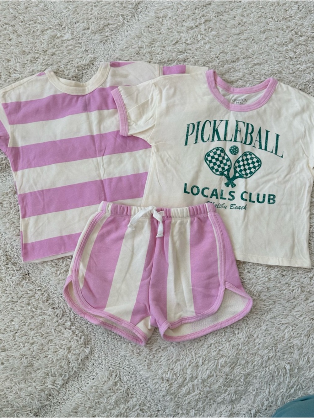 Target Grayson Mini Tees & Shorts Set